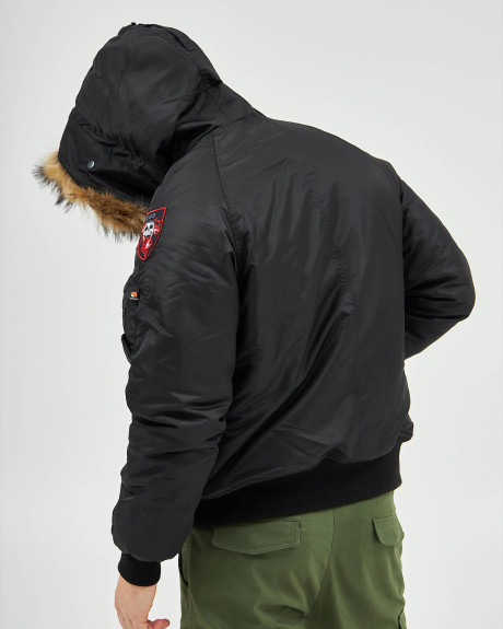 Аляска N-2B чорна з нашивками 299 БрТА Аляска N-2B чорна з нашивками 299 БрТА