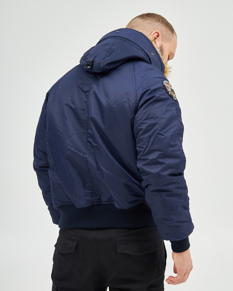 Аляска N-2B синя з нашивками 299 БрТА