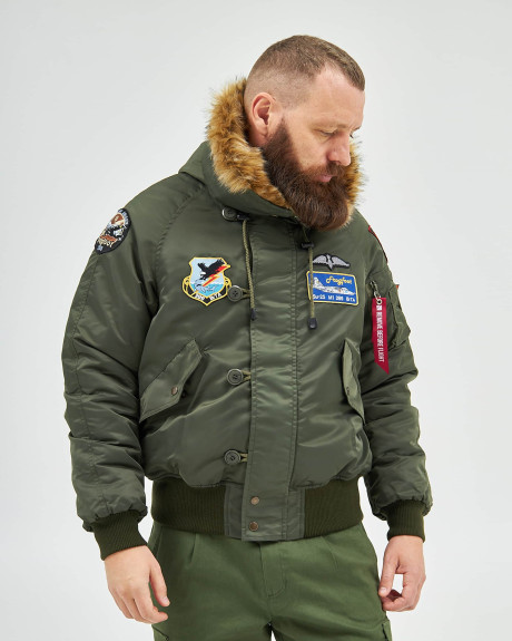 Аляска N-2B хакі з нашивками 299 БрТА