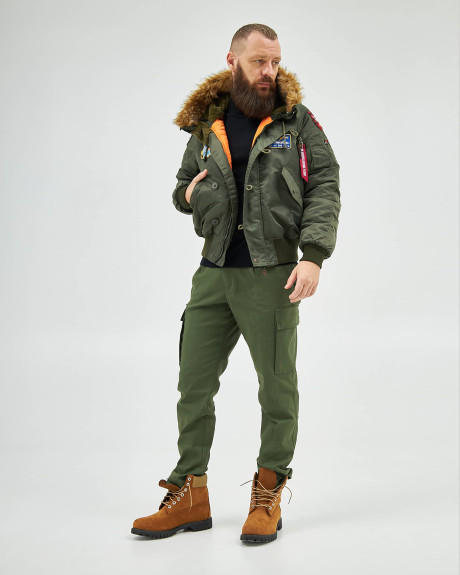 Аляска N-2B хакі з нашивками 299 БрТА