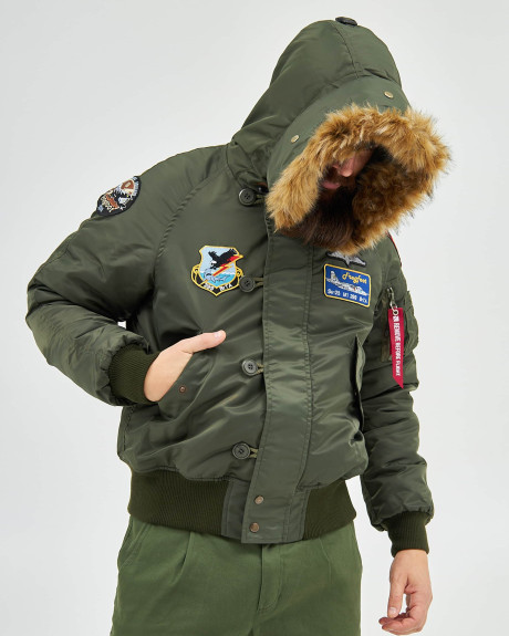 Аляска N-2B хакі з нашивками 299 БрТА