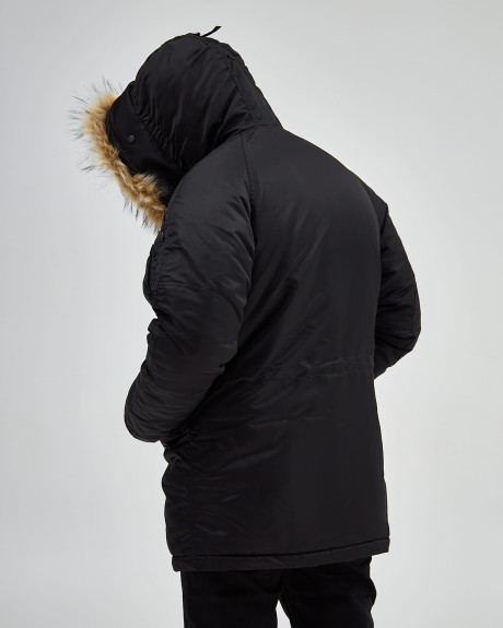 Аляска N-3B чорна з нашивками 114 БрТА