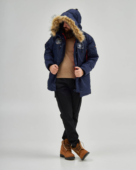 Аляска N-3B синя з нашивками 114 БрТА Аляска N-3B синя з нашивками 114 БрТА