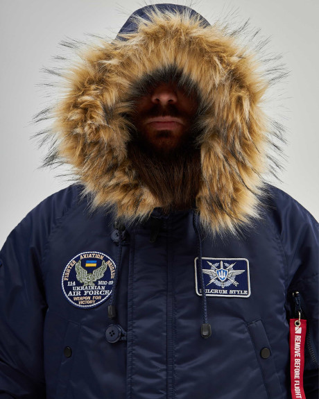 Аляска N-3B синя з нашивками 114 БрТА Аляска N-3B синя з нашивками 114 БрТА