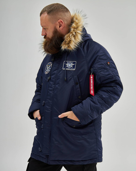 Аляска N-3B синя з нашивками 114 БрТА Аляска N-3B синя з нашивками 114 БрТА