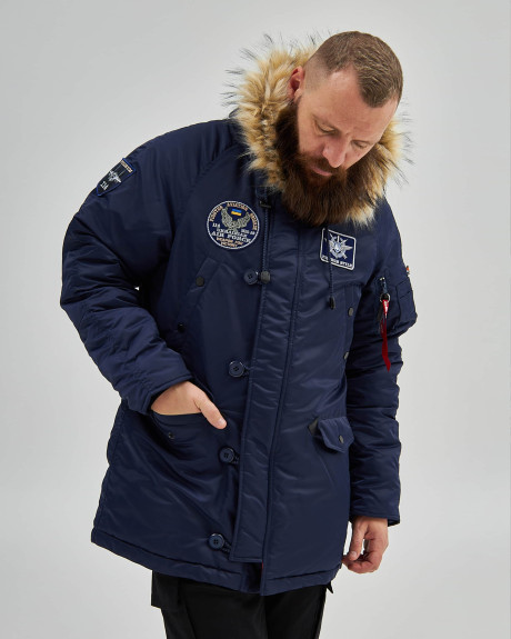 Аляска N-3B синя з нашивками 114 БрТА Аляска N-3B синя з нашивками 114 БрТА