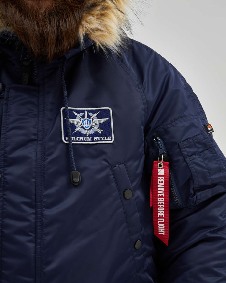 Аляска N-3B синя з нашивками 114 БрТА Аляска N-3B синя з нашивками 114 БрТА