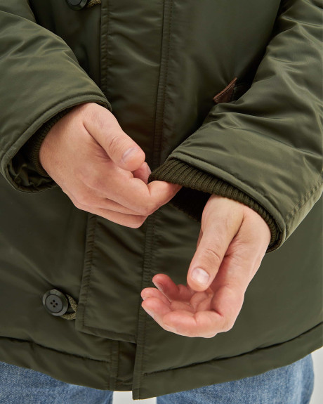 Аляска N-3B хакі з нашивками 114 БрТА