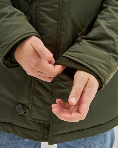 Аляска N-3B хакі з нашивками «Українські Соколи» Аляска N-3B хакі з нашивками «Українські Соколи»