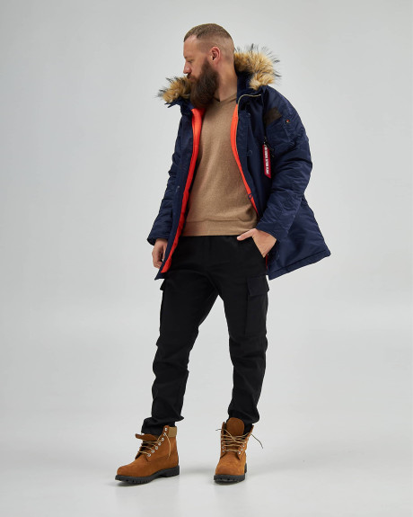 Аляска N-3B Old School синя