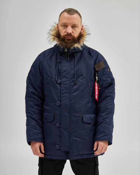 Аляска N-3B Old School синя