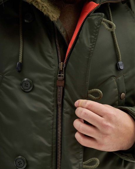 Аляска N-3B Old School хакі