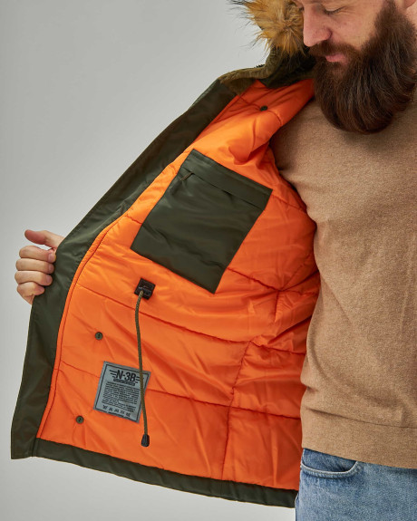 Аляска N-3B Old School хакі