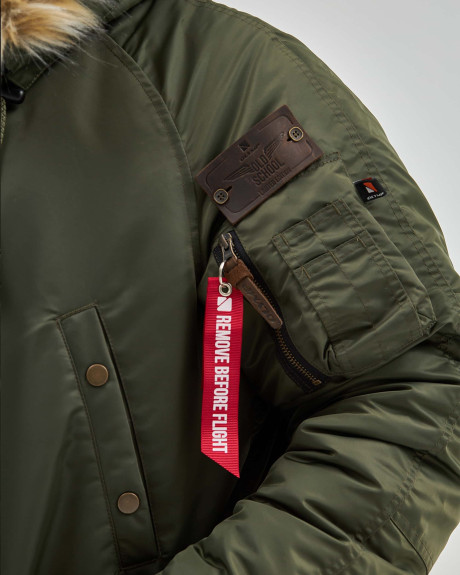 Аляска N-3B Old School хакі