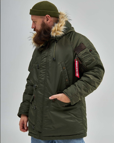 Аляска N-3B Old School хакі