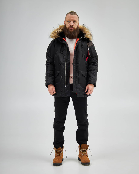 Аляска N-3B Old School чорна