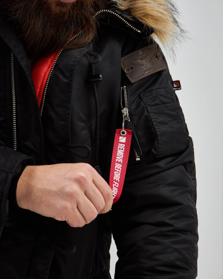 Аляска N-3B Old School чорна