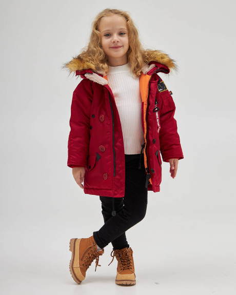 Дівоча аляска N-3B червона