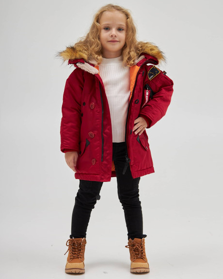 Дівоча аляска N-3B червона