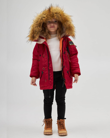 Дівоча аляска N-3B червона