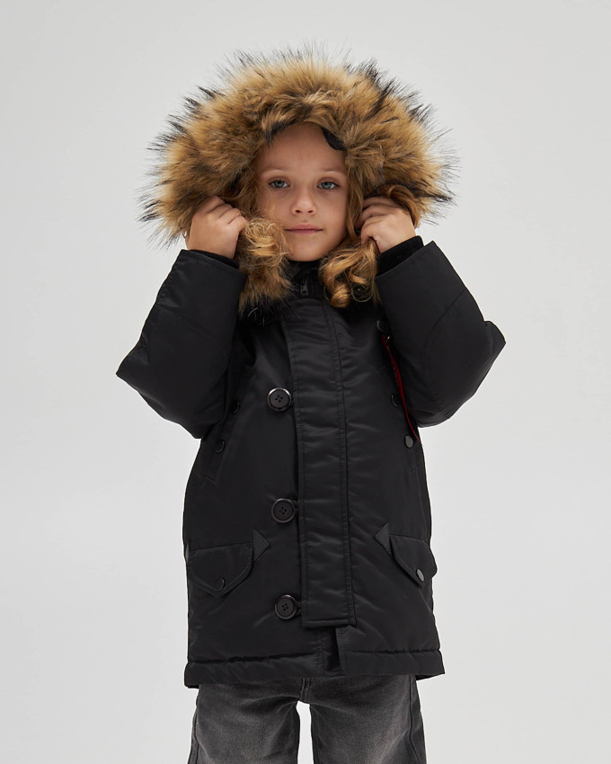 Дівоча аляска N-3B чорна