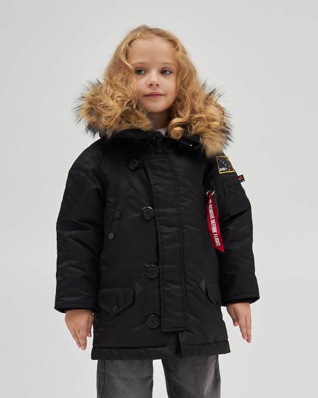 Дівоча аляска N-3B чорна
