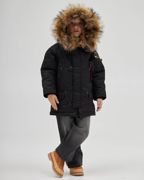 Дівоча аляска N-3B чорна