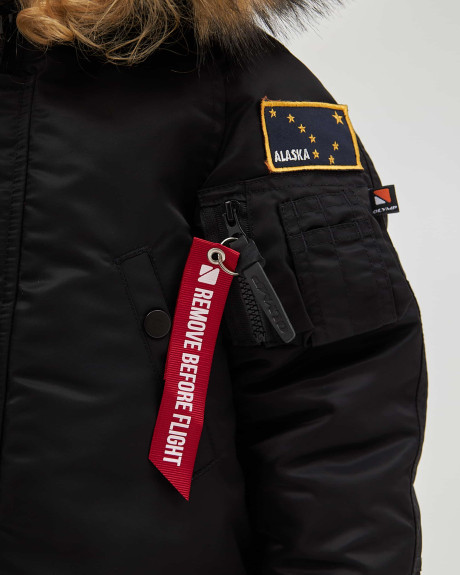 Дівоча аляска N-3B чорна