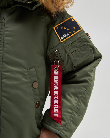 Дівоча аляска N-3B хакі