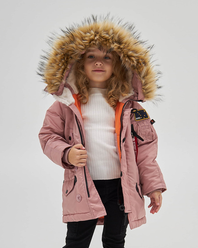 Дівоча аляска N-3B пудрова