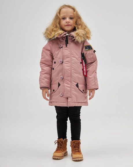 Дівоча аляска N-3B пудрова