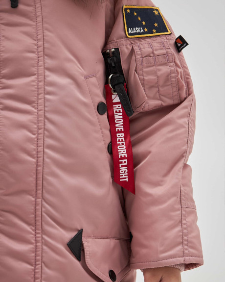 Дівоча аляска N-3B пудрова