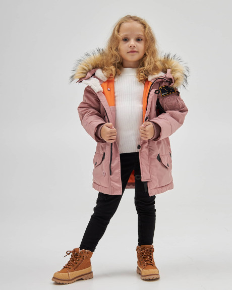 Дівоча аляска N-3B пудрова