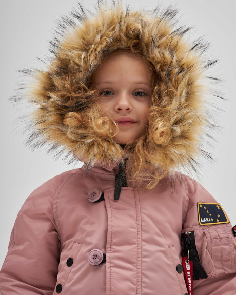 Дівоча аляска N-3B пудрова