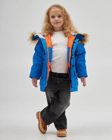 Аляска N-3B дівоча з нашивками електрик