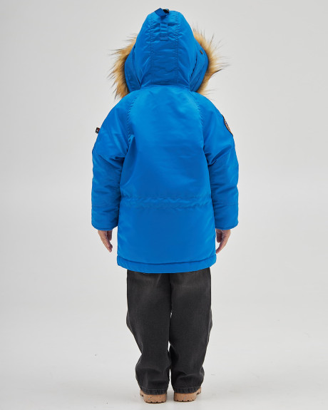 Аляска N-3B дівоча з нашивками електрик