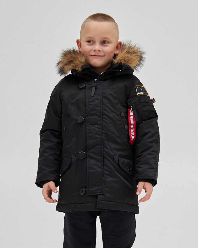 Аляска N-3B хлопчача чорна