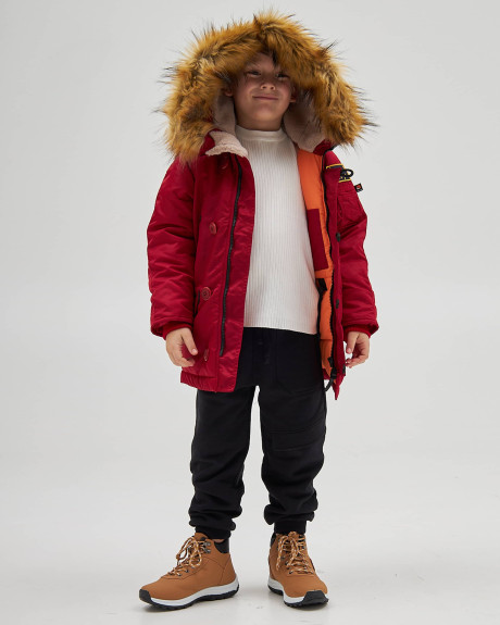 Аляска N-3B хлопчача червона