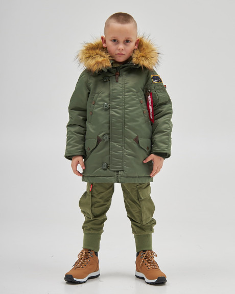 Аляска N-3B хлопчача хакі