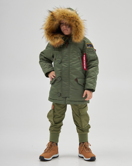 Аляска N-3B хлопчача хакі