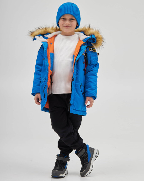 Аляска N-3B хлопчача з нашивками електрик