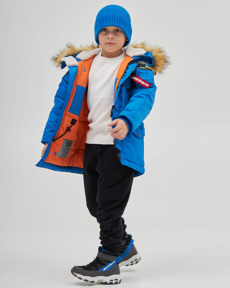 Аляска N-3B хлопчача з нашивками електрик