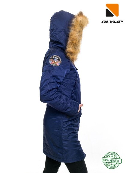 Жіноча аляска N-3B синя