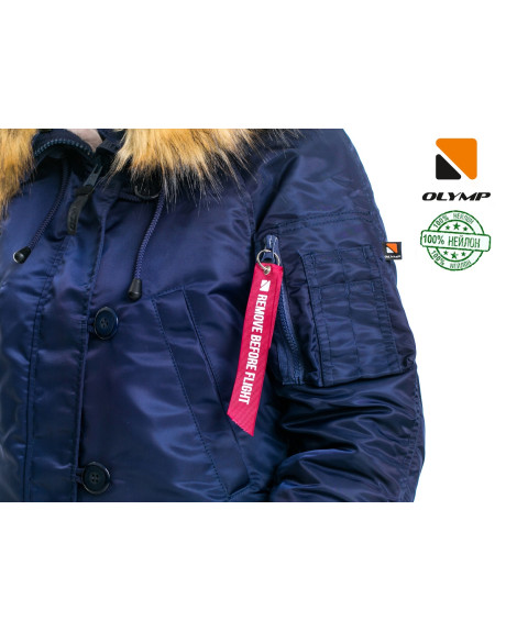 Жіноча аляска N-3B синя Жіноча аляска N-3B синя