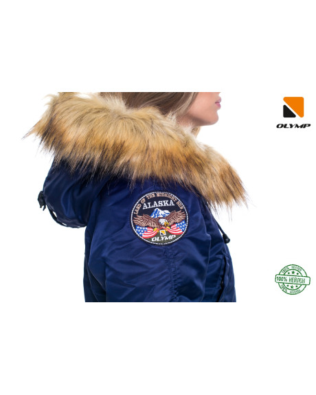 Жіноча аляска N-3B синя Жіноча аляска N-3B синя