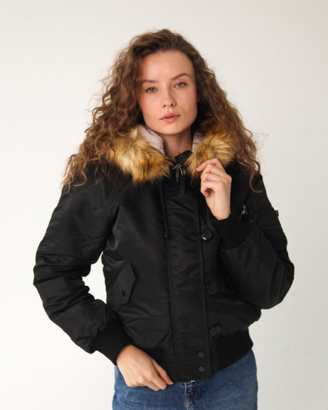 Жіноча аляска N-2B чорна