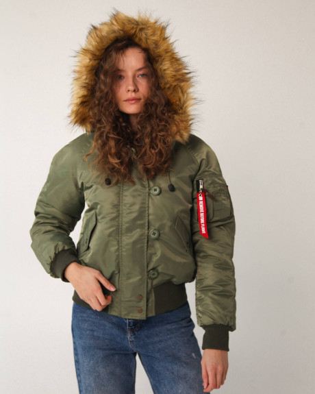 Жіноча аляска N-2B хакі