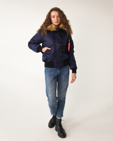 Жіноча аляска N-2B синя