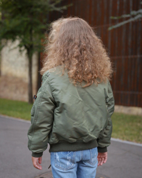 Бомбер MA-1 дівочий хакі