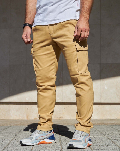 Штани карго бежеві
